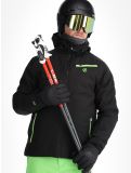 Vignette Dare2b, Eagly II veste de ski hommes Black / Green Flash noir, vert 