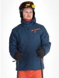 Vignette Dare2b, Eagly II veste de ski hommes Moonlight Denim / Orange Rust bleu, orange 