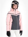 Vignette Dare2b, Flurry veste de ski femmes Crystal Rose / Ebony Grey gris, rose 