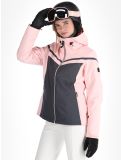 Vignette Dare2b, Flurry veste de ski femmes Crystal Rose / Ebony Grey gris, rose 