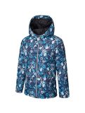 Vignette Dare2b, Girls Verdict veste de ski enfants floral print river bleu 