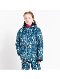 Vignette Dare2b, Girls Verdict veste de ski enfants floral print river bleu 