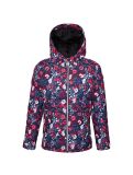 Vignette Dare2b, Girls Verdict veste de ski enfants virtual floral print rose 