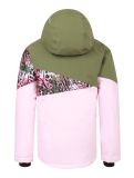 Vignette Dare2b, Humour III veste de ski enfants Crystal Rose / Olivine Leopard Print rose 