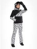 Vignette Dare2b, Ice veste de ski femmes Black and White Graffiti Print / Black blanc, noir 