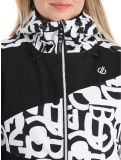 Vignette Dare2b, Ice veste de ski femmes Black and White Graffiti Print / Black blanc, noir 