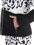 Vignette Dare2b, Ice veste de ski femmes Black and White Graffiti Print / Black blanc, noir 