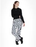 Vignette Dare2b, Ice pantalon de ski femmes Black and White Graffiti Print blanc, noir 