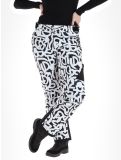 Vignette Dare2b, Ice pantalon de ski femmes Black and White Graffiti Print blanc, noir 