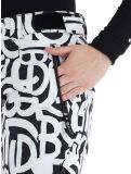 Vignette Dare2b, Ice pantalon de ski femmes Black and White Graffiti Print blanc, noir 