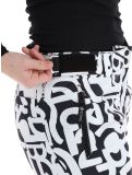 Vignette Dare2b, Ice pantalon de ski femmes Black and White Graffiti Print blanc, noir 