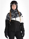 Vignette Dare2b, Ice III veste de ski femmes Black Distressed Dogtooth Print blanc, noir 