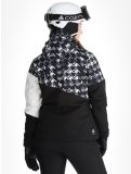 Vignette Dare2b, Ice III veste de ski femmes Black Distressed Dogtooth Print blanc, noir 