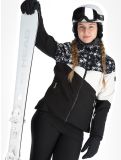 Vignette Dare2b, Ice III veste de ski femmes Black Distressed Dogtooth Print blanc, noir 