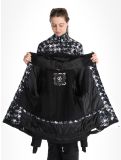 Vignette Dare2b, Ice III veste de ski femmes Black Distressed Dogtooth Print blanc, noir 