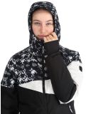 Vignette Dare2b, Ice III veste de ski femmes Black Distressed Dogtooth Print blanc, noir 