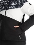 Vignette Dare2b, Ice III veste de ski femmes Black Distressed Dogtooth Print blanc, noir 