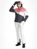 Vignette Dare2b, Ice III veste de ski femmes Dusty Rose / Ebony Grey gris, rose 