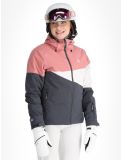 Vignette Dare2b, Ice III veste de ski femmes Dusty Rose / Ebony Grey gris, rose 