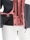 Vignette Dare2b, Ice III veste de ski femmes Dusty Rose / Ebony Grey gris, rose 