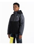 Vignette Dare2b, Impose III veste de ski enfants Ebony / Black gris, noir 