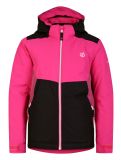 Vignette Dare2b, Impose III veste de ski enfants PurePink / Blk noir, rose 