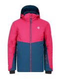 Vignette Dare2b, Impose IV veste de ski enfants Berry Pink / Moonlight Denim bleu, rose 