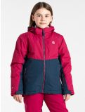 Vignette Dare2b, Impose IV veste de ski enfants Berry Pink / Moonlight Denim bleu, rose 