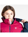 Vignette Dare2b, Impose IV veste de ski enfants Berry Pink / Moonlight Denim bleu, rose 