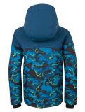 Vignette Dare2b, Liftie veste de ski enfants Moonlight Denim / Kingfisher Blue Camo Print bleu 