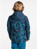 Vignette Dare2b, Liftie veste de ski enfants Moonlight Denim / Kingfisher Blue Camo Print bleu 