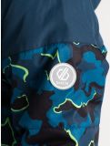 Vignette Dare2b, Liftie veste de ski enfants Moonlight Denim / Kingfisher Blue Camo Print bleu 