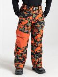 Vignette Dare2b, Pow pantalon de ski enfants Orange Rust Camo Print orange 