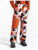 Vignette Dare2b, Pow pantalon de ski enfants Puffins Orange Geo Camo Print orange 