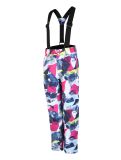 Vignette Dare2b, Pow pantalon de ski enfants Quiet Blue Abstract Mountain Print multicolore 