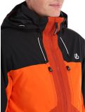 Vignette Dare2b, Slopeside veste de ski hommes PuffinOr / Blk noir, orange 