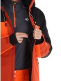 Vignette Dare2b, Slopeside veste de ski hommes PuffinOr / Blk noir, orange 