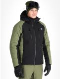 Vignette Dare2b, Speed veste de ski softshell hommes Olivine Green / Black noir, vert 