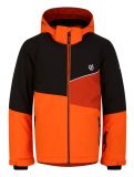 Vignette Dare2b, Steazy veste de ski enfants Puffins Orange/Black noir, orange 