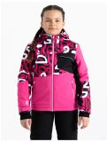 Vignette Dare2b, Traverse veste de ski enfants Kids Ski Graffiti Print / Black rose 