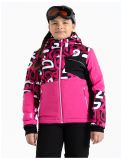 Vignette Dare2b, Traverse veste de ski enfants Kids Ski Graffiti Print / Black rose 