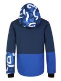 Vignette Dare2b, Traverse veste de ski enfants Olympian Blue Graffiti Print / Moonlight Denim bleu 