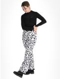 Vignette Dare2b, Upshill pantalon de ski en softshell femmes Black and White Graffiti Print blanc, noir 