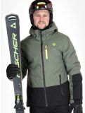 Vignette Degre7, Minar veste de ski hommes Lichen vert 