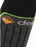 Vignette Deluni, Luca chaussettes de ski enfants Black With Neon Green Lines noir, vert 