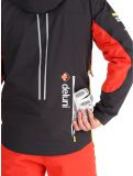 Vignette Deluni, Challenger 4 veste de ski hommes Black/ Red noir, rouge 