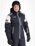 Vignette Deluni, Challenger 4 veste de ski hommes Marine bleu 