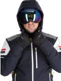 Vignette Deluni, Challenger 4 veste de ski hommes Marine bleu 