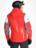 Vignette Deluni, Challenger 4 veste de ski hommes Red / Anthracite gris, rouge 