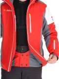 Vignette Deluni, Challenger 4 veste de ski hommes Red / Anthracite gris, rouge 